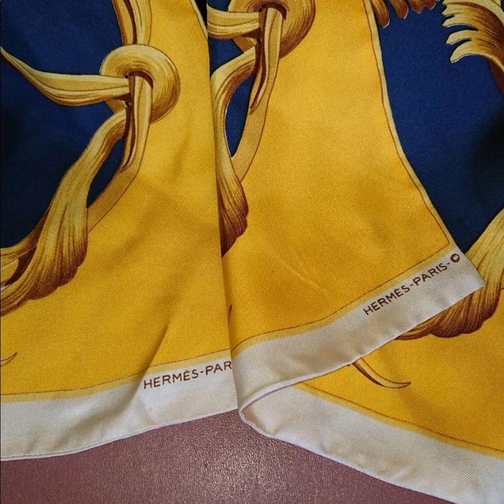 HERMES scarf shawl Authentic